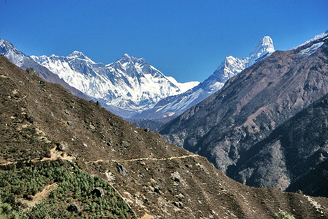 De Namche Bazar à Phortse Thanga.