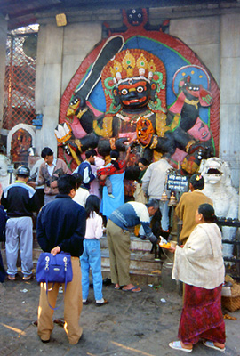 Manifestation terrifiante de Shiva