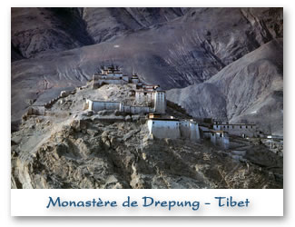 Monastère de Drepung à Gyantse au Tibet