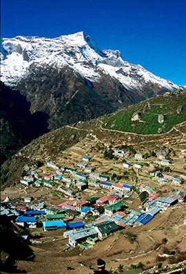 Village de haute montagne