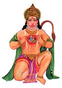 Hanuman le dieu singe