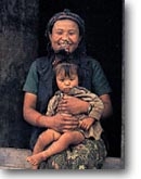 Mère Rai et sa fille de Phuleli