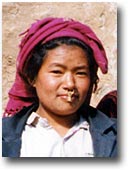 Femme tibéto-népalaise