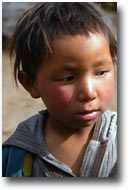 Enfant Sherpa du Khumbu